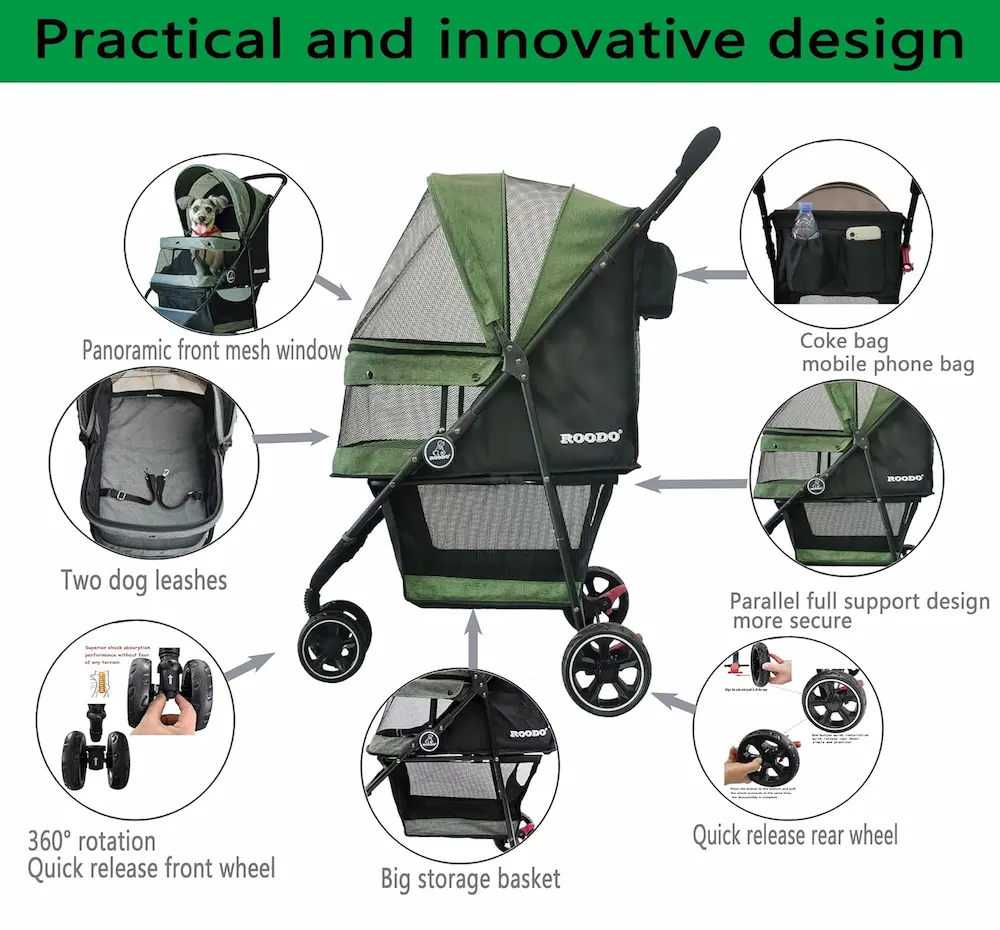 ROODO Pet Strollers Design